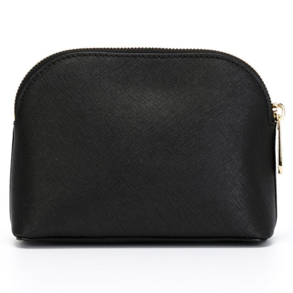 Michael Kors Black Leather Travel Pouch